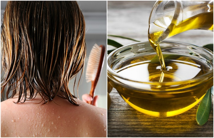 aceite de oliva para el cabello