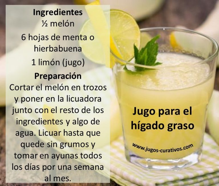 Remedios para el higado graso (remedios caseros y naturales)